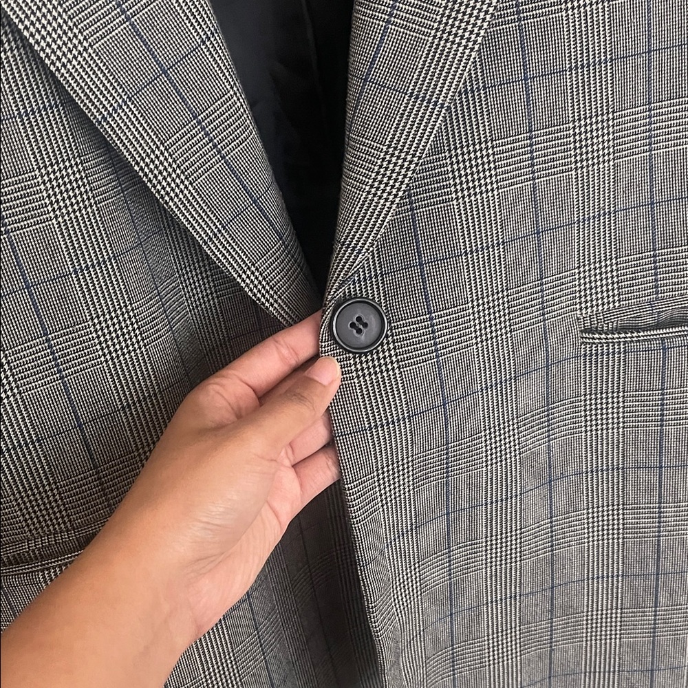 Philosophy Black and White Checkered Blazer - Picture 5 of 5